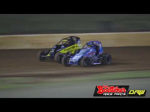 Wingless Sprints - Heat 3 - Kingaroy Speedway - 11.11.17