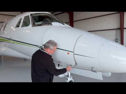 Preflight Walkaround & Tugging the Citation XLS+ from the Hangar! 🛩️ #CitationXLS #Aviation #pilot