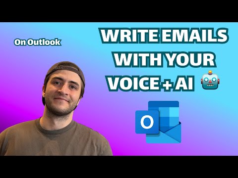 Emails with your Voice + AI on Outlook 🤖 (Voice typing better than Microsoft's dictation feature)