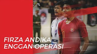 Firza Andika Tak Mau Operasi untuk Sembuhkan Cederanya