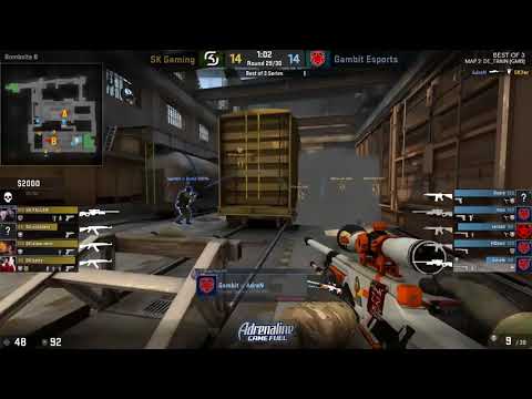 coldzera ACE | 1vs 3 | Adrenaline Cyber League 2018  | SK vs Gambit