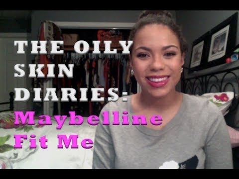 The Oily Skin Diaries FAIL : Maybelline Fit Me Foundation Review Demo! | samantha jane Video