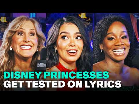 Disney Princesses Get Quizzed On Classic Disney Songs | Billboard Family