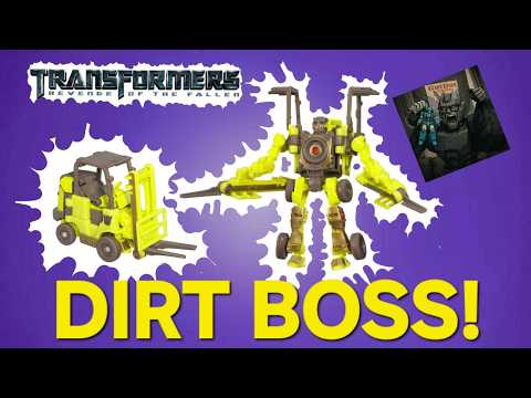 Transformers ROTF Dirt Boss - GotBot True Review NUMBER 1356