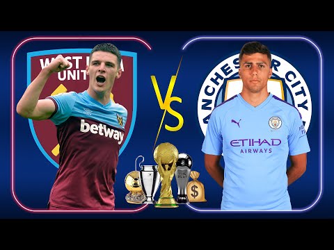 Declan Rice vs Rodri Comparison || premier league best defensive midfielder