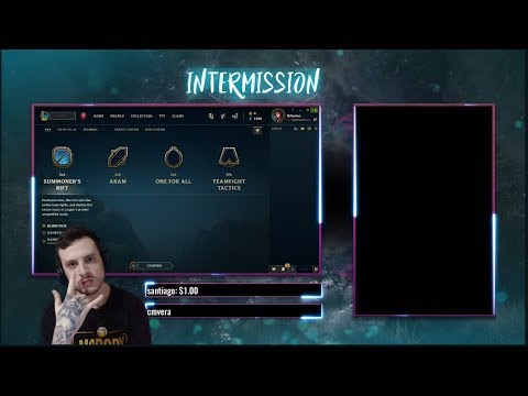 Jugando chill, cada 50 seguidores sorteo skin de 975 RP elección entre los viewers