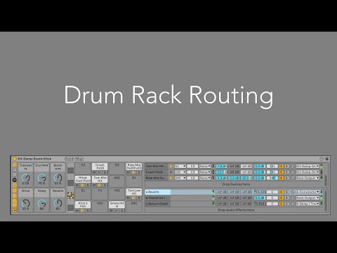 Drum rack routing in Live is more flexible than you might think.