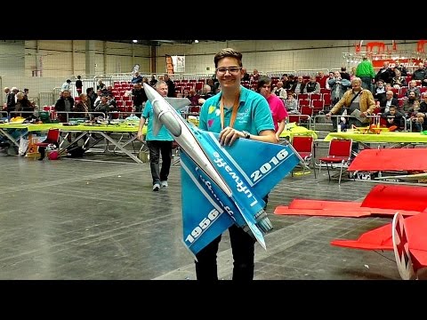 AMAZING RC EUROFIGHTER JET FOR INDOOR FLIGHT / LIGHT-WEIGHT SCALE MODEL JET IS PRESENTED / 2017