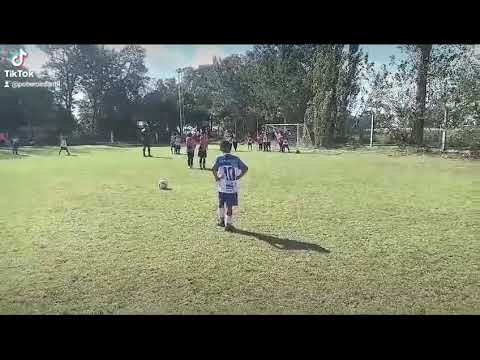 PotreroInfantil.Gol de Yair Quiroga cat 2015 club independiente de Ranqueles Huinca Renanco Córdoba