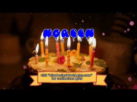 Happy Birthday NOREEN   Happy Birthday Song   Birthday Wishes   Birthday Party