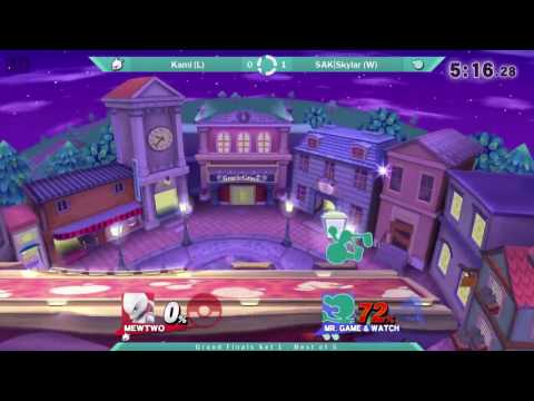 SOS 44 Grand Finals - Kami (Mewtwo) vs SAK|Skylar (Mr. Game & Watch)