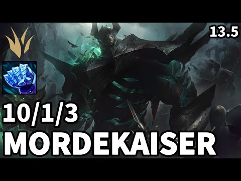 Mordekaiser Jungle vs Hecarim - KR Master  | Patch 13.5