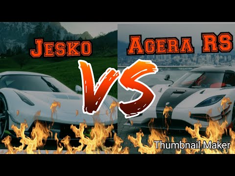 Koenigsegg Agera RS vs Koenigsegg Jesko