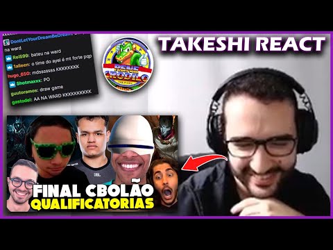 TAKESHI REACT | MELHORES MOMENTOS FINAL CBOLÃO QUALIFICATÓRIAS OPEN SOLOQ - RENECRODILO