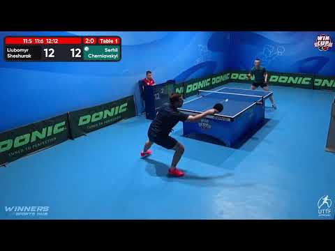 22:30 Liubomyr Sheshurak 3-0 Serhii Cherniavskyi West 5 WIN CUP 30.11.2022 | TABLE TENNIS WINCUP