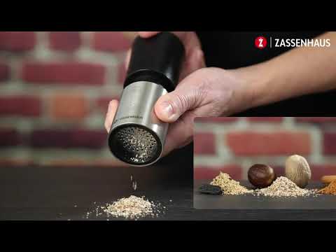 ZASSENHAUS Muskatmühle Gewürzmühle DUO
