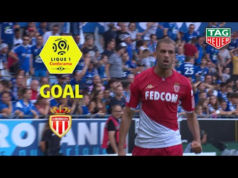 Goal Islam SLIMANI (40') / RC Strasbourg Alsace - AS Monaco (2-2) (RCSA-ASM) / 2019-20
