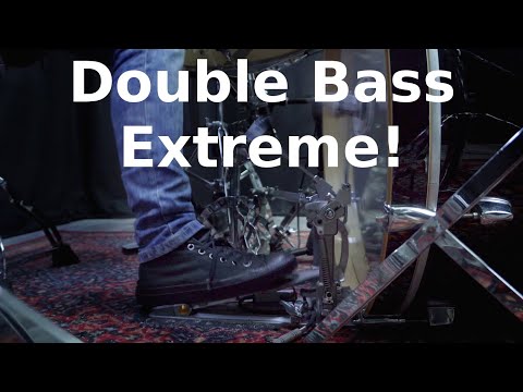 EXTREME Double Bass Power! No Triggers!