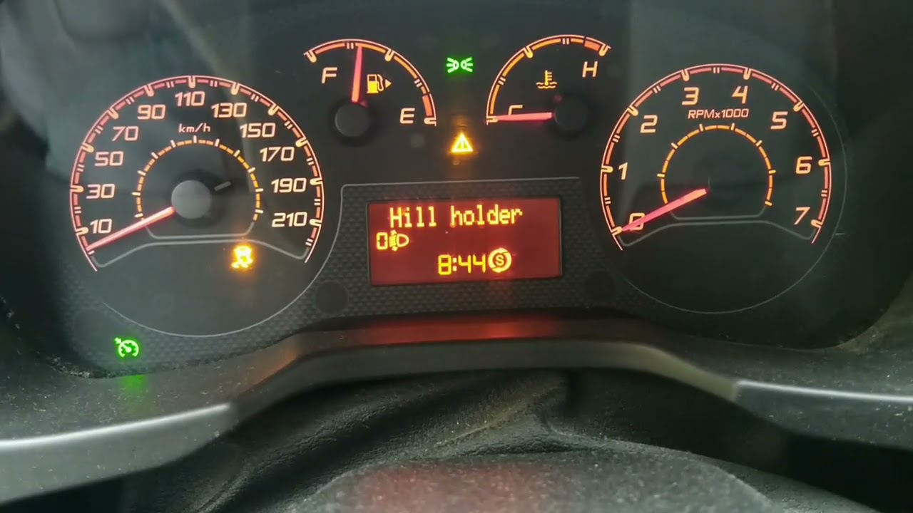 esc пежо боксер ошибка hill holder