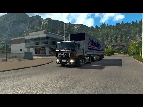 #0002 Euro Truck Simulator 2 [MAN F90 kipróbálása]