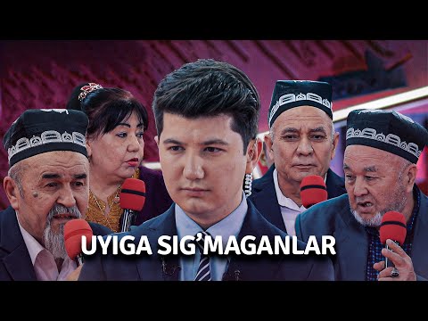 UYIGA SIG`MAGANLAR // AMIRXON UMAROV SHOUSI // OCHIQCHASIGA GAPLASHAMIZ