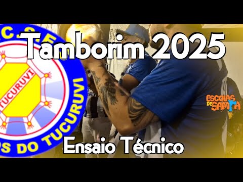 Acadêmicos do Tucuruvi 2025 - DESENHO DE TAMBORIM DO ZACA #BotaOFone #PioneiroNoVídeoDosBreques