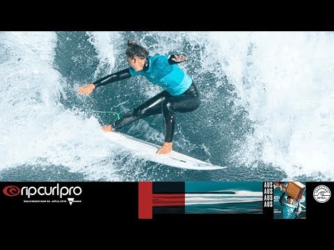 Sally Fitzgibbons vs. Kobie Enright - Round Two, Heat 3 - Rip Curl Women's Pro Bells Beach 2018