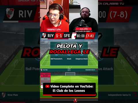 ¡El Gol de penal de Santa fe que empató el partido y que Cambió Todo! ⚽️ #shorts