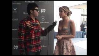 Kristin Cavallari Interview at Mercedes Benz Fashion Week video