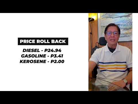 ROLLBACK ALERT: Hanggang ₱24.94 Bawas sa Diesel sa Susunod na Linggo6:06 PM