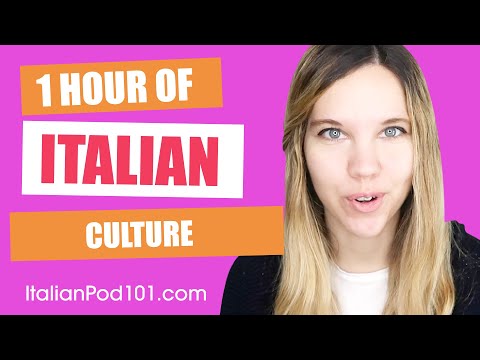 1 Hour to Discover Italian Culture
