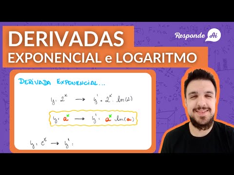 DERIVADA DE EXPONENCIAL E LOGARITMO (Aula 10) | Responde Aí