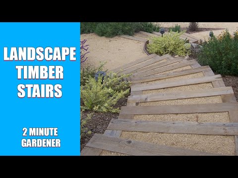 Landscape Timber Stairs: Affordable & Natural DIY Steps for Sloped Yards