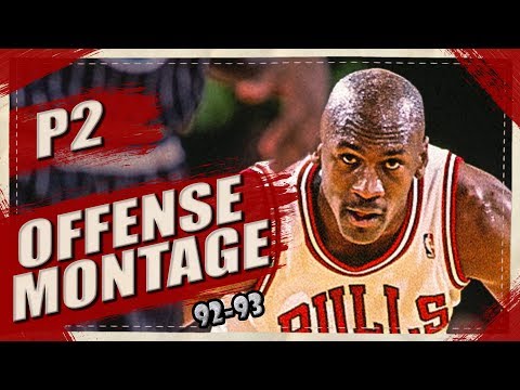 MJ BIRTHDAY SPECIAL - Offense Highlights Montage 1992/1993 (Part 2) 1080p HD - WILD