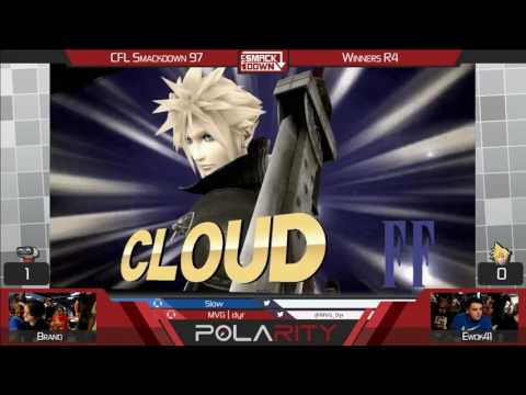 CFL Smackdown 97 WiiU - Brand (R.O.B.) vs Ewok41 (Cloud) - Winners R4