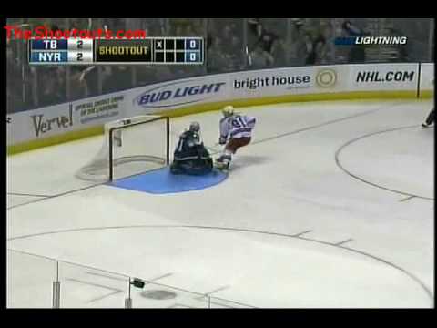 New York Rangers (3) @ Tampa Bay Lightning (2) Shootout November 26, 2008