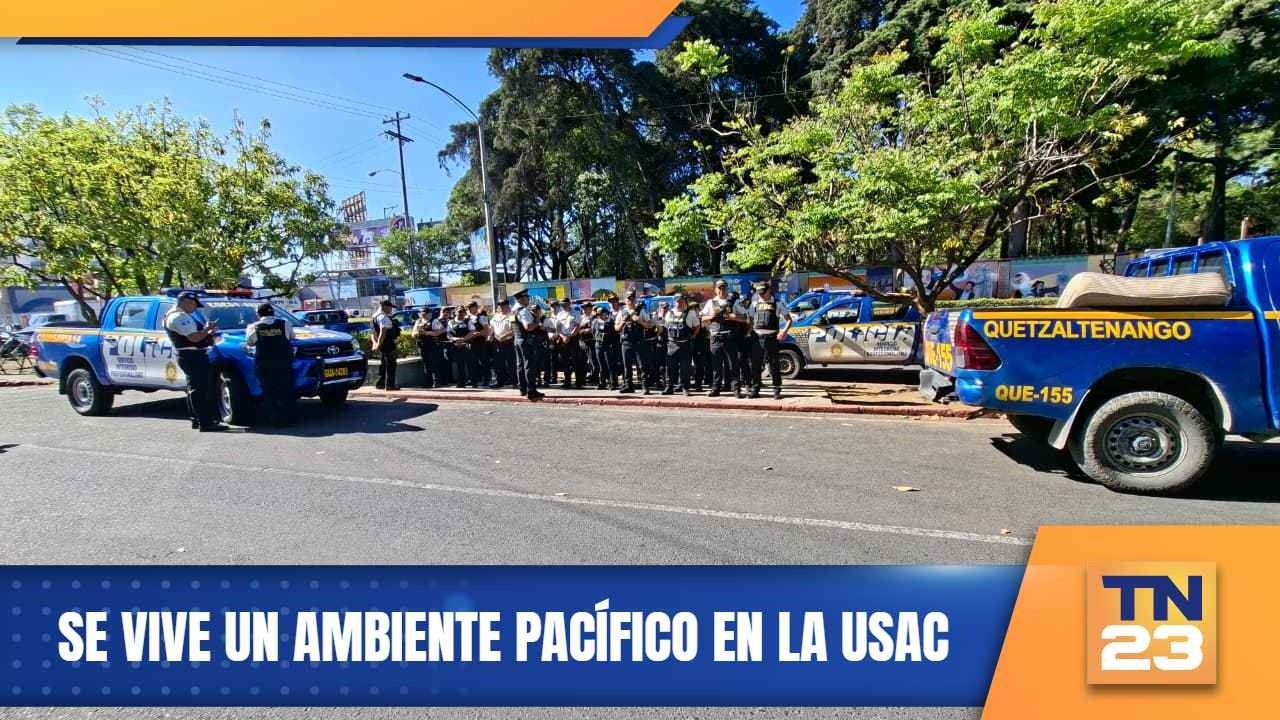 A peaceful atmosphere prevails at USAC.