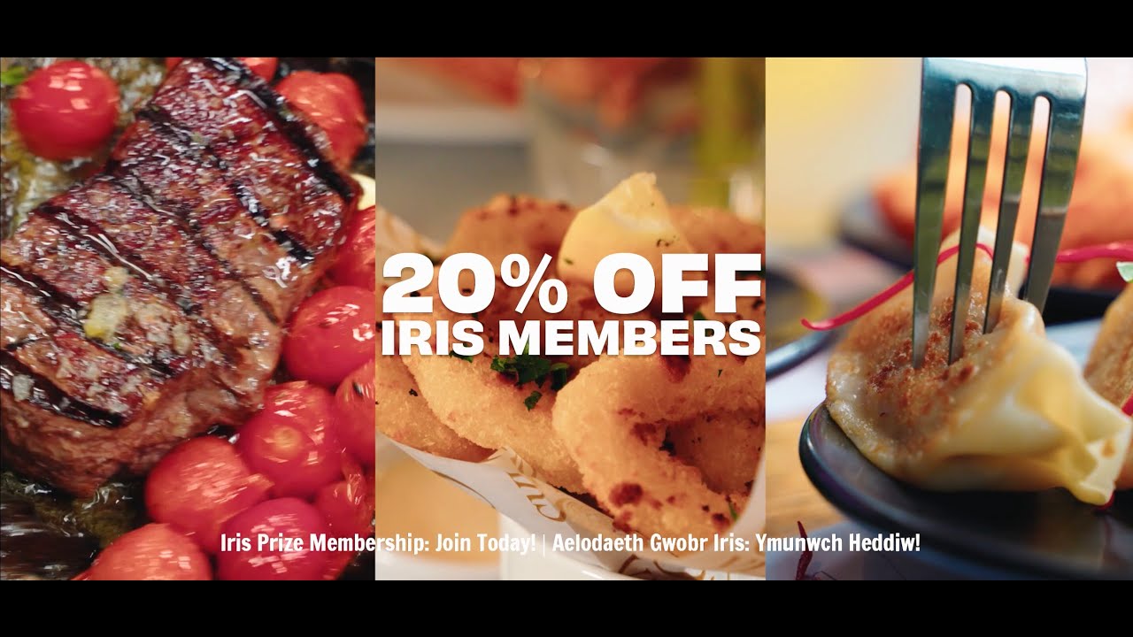 Iris Prize Partner Restaurant Advert 2025 (captioned)