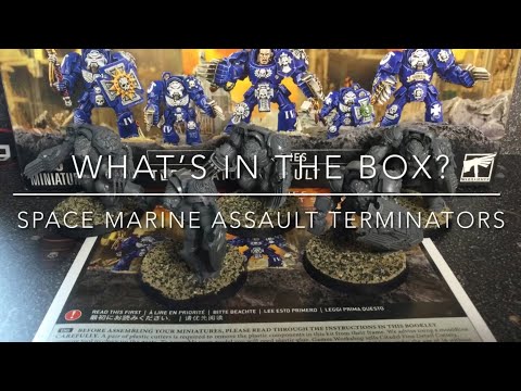 What’s in the box? - Space Marine Assault Terminators