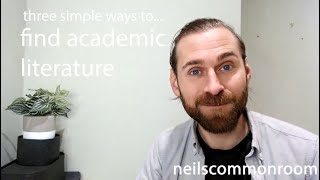 Three quick HACKS to find LITERATURE for your assignment | University Tips