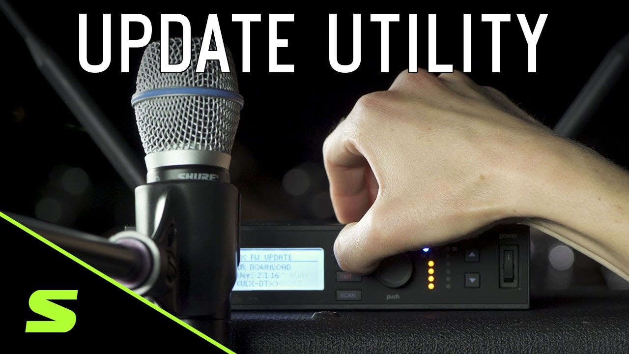 SUU Shure Update Utility Software Shure Deutschland