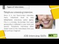 Interview Skills-02-Types of Interview