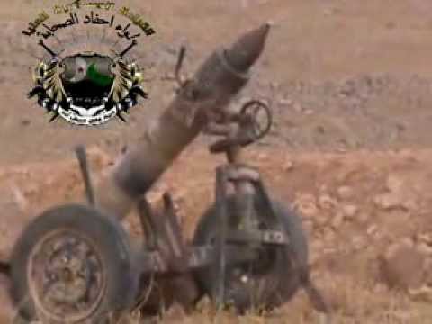 استهداف حواجز النظام المتمركزة على طريق اثريا خناصر بقذائف الهاون من قبل الفرقة 77