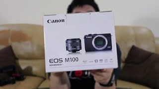 Canon M100 Unboxing