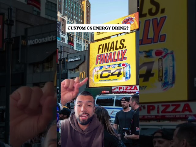 C4 Energy Is the New York Knicks' Official Energy Drink Partner