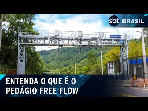 Pedágio free flow: saiba o que é e como funciona | SBT Brasil (07/06/24)