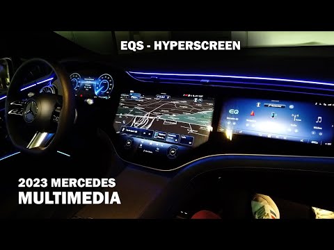 Tout savoir sur le Nouveau MERCEDES MBUX de l'EQS - Le Multimédia Mercedes