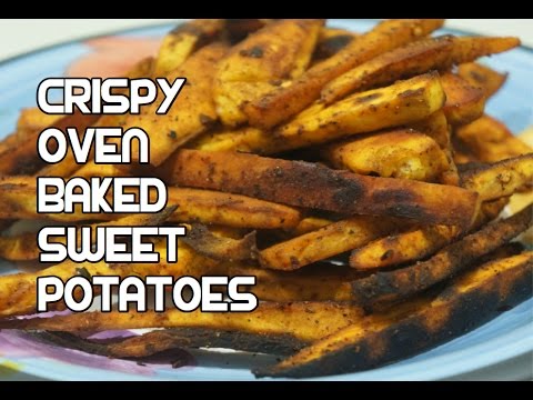 Crispy Oven Baked Sweet Potato Fries Recipe