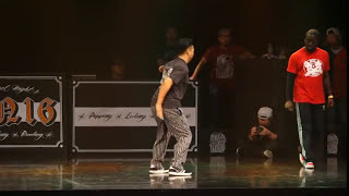 GUCCHON vs IRON MIKE【OSN VOL.16 POPPING 1on1 BATTLE/FINAL】