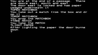 Adventure (Public Domain; David Johnston) (longplay) for the BBC Micro